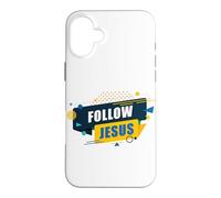 Carcasa para iPhone 16 Plus Follow Jesus: Christian Gospel Evangelism Church Ministry