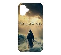 Carcasa para iPhone 16 Plus Follow Me - Jesus Christ Quote Christian Faith Inspirational
