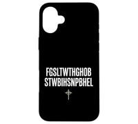 Carcasa para iPhone 16 Plus For God So Loved The World FGSLTWTHGOB Faith Christian