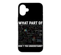 Carcasa para iPhone 16 Plus Fórmula de Problemas de álgebra para Profesores de matemáticas