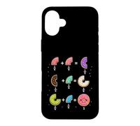 Carcasa para iPhone 16 Plus Fracciones de Dona Humor matemático para Profesores, Estudiantes, niños