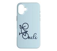 Carcasa para iPhone 16 Plus Francia Bicicleta Francés ONCLE Tío