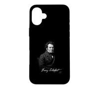 Carcasa para iPhone 16 Plus Franz Schubert Compositor Clásico Retrato