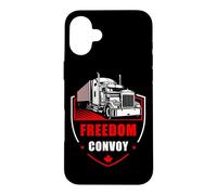 Carcasa para iPhone 16 Plus Freedom Convoy United Canada Truckers