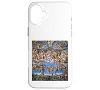 Carcasa para iPhone 16 Plus Fresco del Juicio Final de Miguel Ángel 1536-1541 Obra