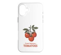 Carcasa para iPhone 16 Plus Fresh Delicious Tomatoes Vintage Garden Lover Farmer Market