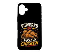 Carcasa para iPhone 16 Plus Fried Chicken Enthusiast Funny Food Humor Saying
