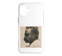 Carcasa para iPhone 16 Plus Friedrich Nietzsche ECCE Homo Filósofo Filosofía Pensador