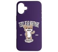 Carcasa para iPhone 16 Plus Fuggler Teddy Bear Nightmare Beige Originals College Sports
