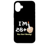 Carcasa para iPhone 16 Plus Funny 29 Year Old Birthday Gag Novelty For Him Or Her