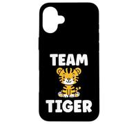 Carcasa para iPhone 16 Plus Funny Baby Cute Tigers Quote Team Tiger