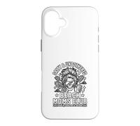 Carcasa para iPhone 16 Plus Funny Beach Mom Club Skeleton Salty and Unbothered