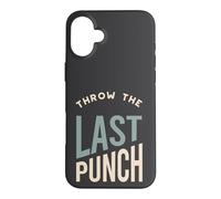 Carcasa para iPhone 16 Plus Funny Boxing MMA Lanza el último Golpe