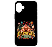 Carcasa para iPhone 16 Plus Funny Costume Party Carnival Crew Circus Lover