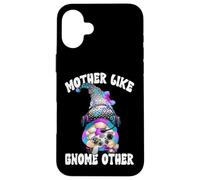 Carcasa para iPhone 16 Plus Funny Gamer Mom Graphic For Women Playing Video Game GNOME