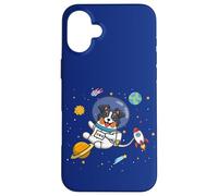 Carcasa para iPhone 16 Plus Funny Kawaii Kids Boys Girls Space Aussie Dog Lover