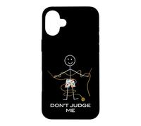 Carcasa para iPhone 16 Plus Funny Men Beginner Knitter, Boy New Kntting
