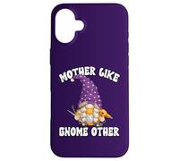 Carcasa para iPhone 16 Plus Funny Mom Saying For Hairdresser Purple Hairstylist GNOME