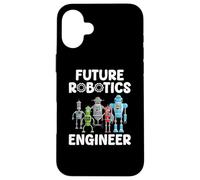 Carcasa para iPhone 16 Plus Future Robotics Engineer Funny Robot Engineering Kids
