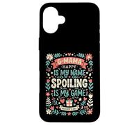 Carcasa para iPhone 16 Plus G-Mama Spoiling Is My Game Funny Grandma Mother's Day