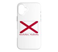 Carcasa para iPhone 16 Plus Gadsden, Bandera de Alabama, Recuerdo de Estados Unidos