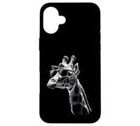 Carcasa para iPhone 16 Plus Gafas de Sol Giraffe Animal Lover Safari Cool Wildlife Africa