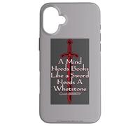 Carcasa para iPhone 16 Plus Game of Thrones The Mind Needs a Book