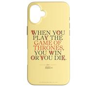 Carcasa para iPhone 16 Plus Game of Thrones When You Play