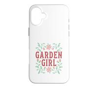 Carcasa para iPhone 16 Plus Garden Girl Wildflower Gardencore Cottage Mariquita