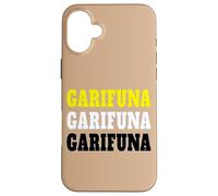 Carcasa para iPhone 16 Plus Garifuna Love Garinagu Afro Caribbean Garifuna Bandera Garifuna