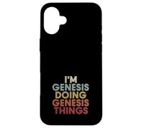 Carcasa para iPhone 16 Plus Genesis Name Genesis Personalized Name First Given