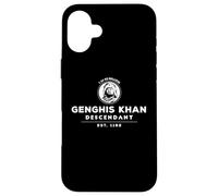 Carcasa para iPhone 16 Plus Genghis Khan Historial