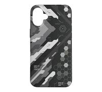 Carcasa para iPhone 16 Plus Geometría Black Ops: diseño futurista de Ropa técnica táctica