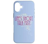 Carcasa para iPhone 16 Plus Gilmore Girls Life'S Short. Talk Fast.