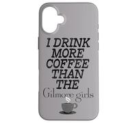 Carcasa para iPhone 16 Plus Gilmore Girls More Coffee