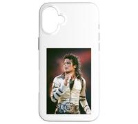 Carcasa para iPhone 16 Plus Gira Mundial de Michael Jackson Live Smooth Criminal Bad