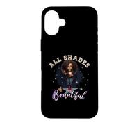 Carcasa para iPhone 16 Plus Girl Empowered Afro Black Queen African Women