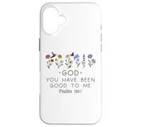 Carcasa para iPhone 16 Plus God You Have Been Good to Me Christian Scripture Psalm 116:7