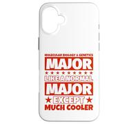 Carcasa para iPhone 16 Plus Graduación de Estudiantes de biología Molecular y genética - Excepto