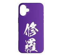 Carcasa para iPhone 16 Plus Gráfica Japonesa con Kanji '修羅' (Shura)