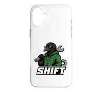 Carcasa para iPhone 16 Plus Gráfico de reparación de automóviles Raven Mechanic Shift