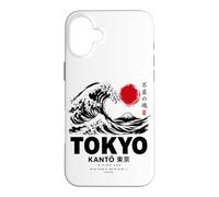 Carcasa para iPhone 16 Plus Gran Ola Arte Japonés Tokio Kanto Japón Ola Retro