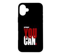 Carcasa para iPhone 16 Plus Granate Rojo Borgoña Color Actually You Can Burdeos Gráfico
