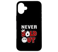 Carcasa para iPhone 16 Plus Granate Rojo Borgoña Never Sold out Burdeos Gráfi