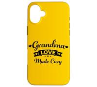 Carcasa para iPhone 16 Plus Grandma Love Made Cozy Día de la Madre - Abuela Amorosa Orgullosa