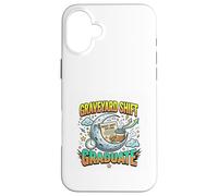 Carcasa para iPhone 16 Plus Graveyard Shift Graduate Night Hustle Life