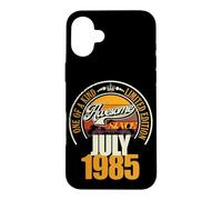Carcasa para iPhone 16 Plus «Großartig Seit Julio 1985 41 Geburtstag Spruch 41 Jahre