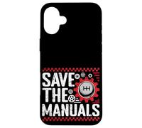 Carcasa para iPhone 16 Plus Guardar el Manual Automóviles Transmisión Manual Formación clásica