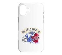 Carcasa para iPhone 16 Plus Guerra FRÍA 1945-1991 Sobreviví al susto Rojo