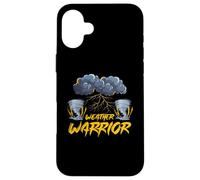 Carcasa para iPhone 16 Plus Guerrero del Tiempo | Tornado Hurricane | Storm Chaser